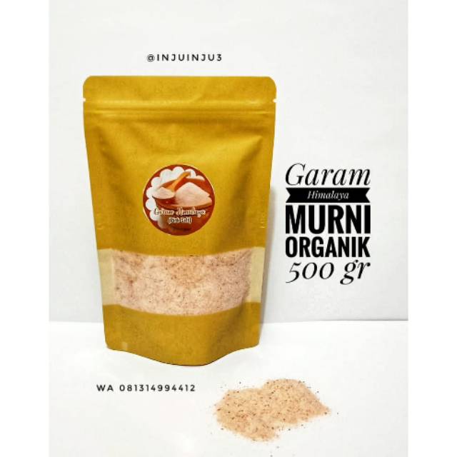 

Garam Himalaya Murni Organik 500 gr