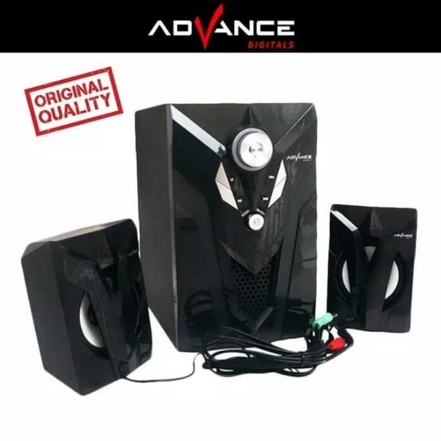 Speaker Bluetooth Aktif Advance M10BT Portable Subwoofer Bass Speaker with FM Radio MP3