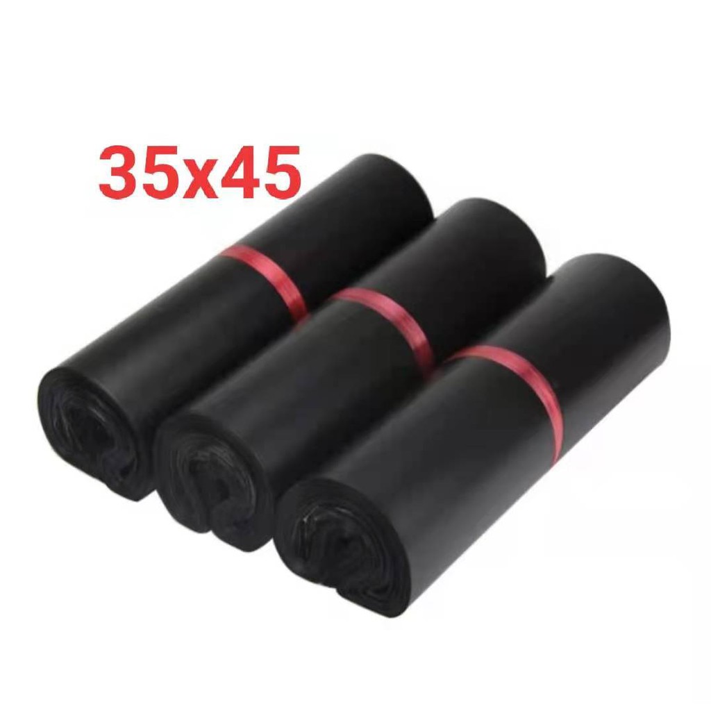 

TERMURAH ! POLYMAILER WARNA HITAM UK 35X45