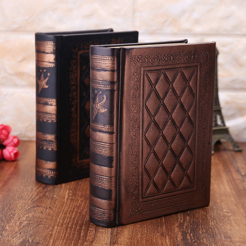 Mary Retro Vintage Journal Diary Notebook Kulit Kosong Hard Cover Sketchbook Paper S