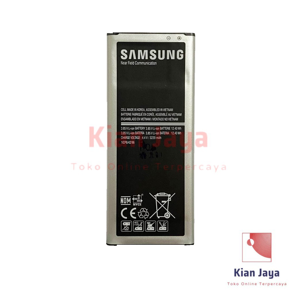 [Garansi 100% Ori] Baterai Samsung Galaxy Note 4 / Batre Batrai Battery Hp N910 Original