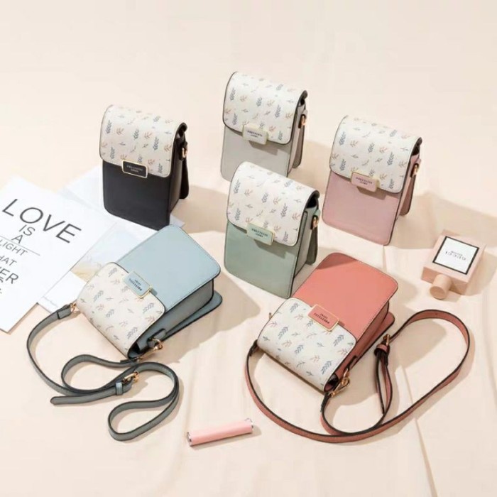 tas wanita Prettyzys ORI Joyce sling bag tas selempang wanita phone bag mini bag Tas wanita selempan