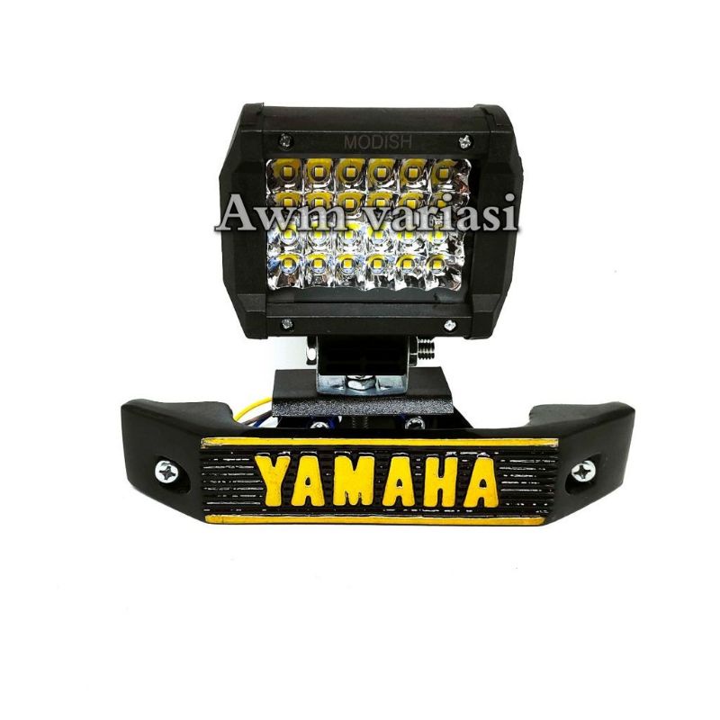 Lampu Tembak LED CREE 24 Mata Lampu Tembak Bar Sorot 24 LED Plus Breket Kumis RX King