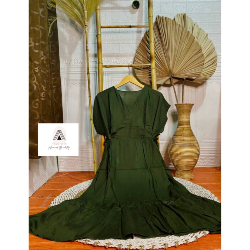 Daster Kimono Pendek || Daster Kimono Ruffle || Daster Kimono Polos || Dress Kimono || Daster ||-Army