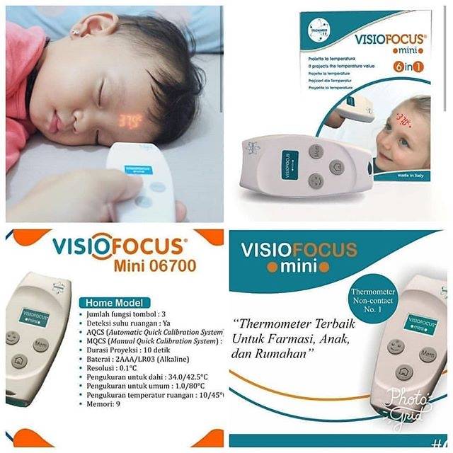 Visiofocus 6700 Mini/Tecnimed Visiofocus Mini 6in1 Non-Contact/Thermometer Digital