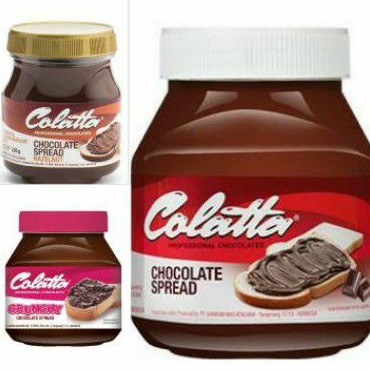 

Colatta Spread Coklat COLATTA selai coklat CRUNCHY/ HAZELNUT/ DARK 220gr