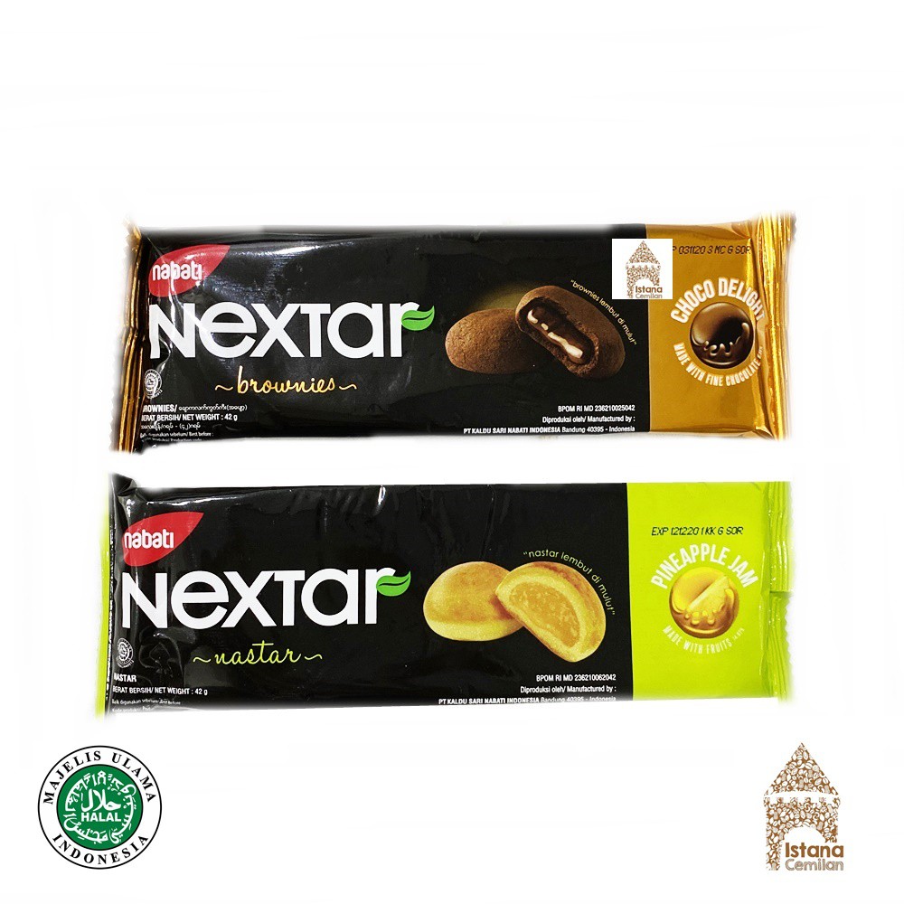 Nabati Nextar Nastar Nanas / Choco Brownies / Blueberry 42 Gram Biskuit Kue SATUAN