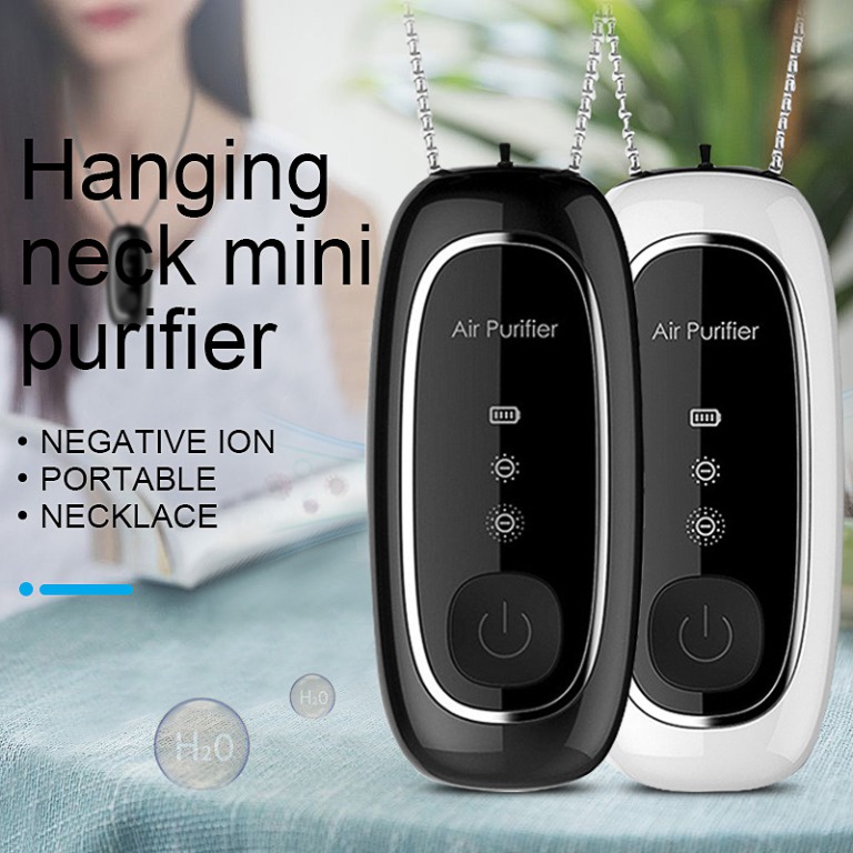 Air Purifier Wearable Necklace Mini Personal Air Freshener Portable M9 Ionizer