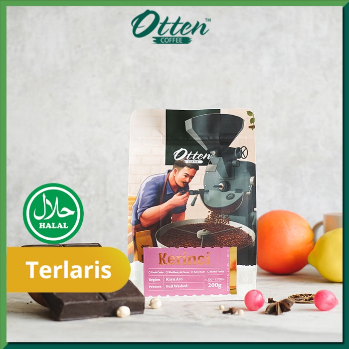 

Otten Coffee Kerinci Kayu Aro 200g Kopi Arabica - Biji Kopi