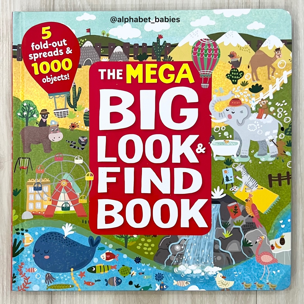 The Mega Big Look & Find Book Buku Edukasi Anak