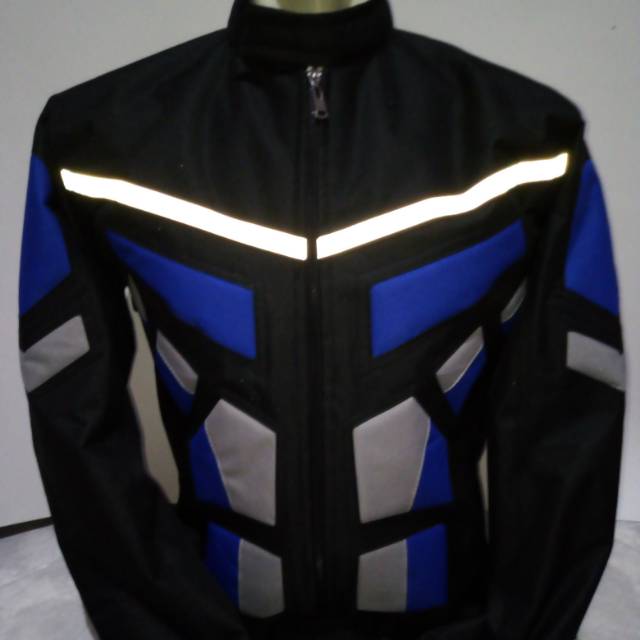Jaket touring motor pria