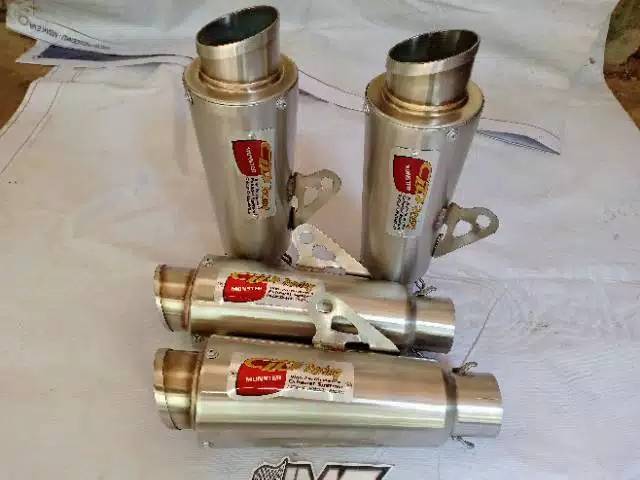 Knalpot racing cld monster Beat FI karbu vario 110  125  mio juga mio m3 mio karbu dll-2