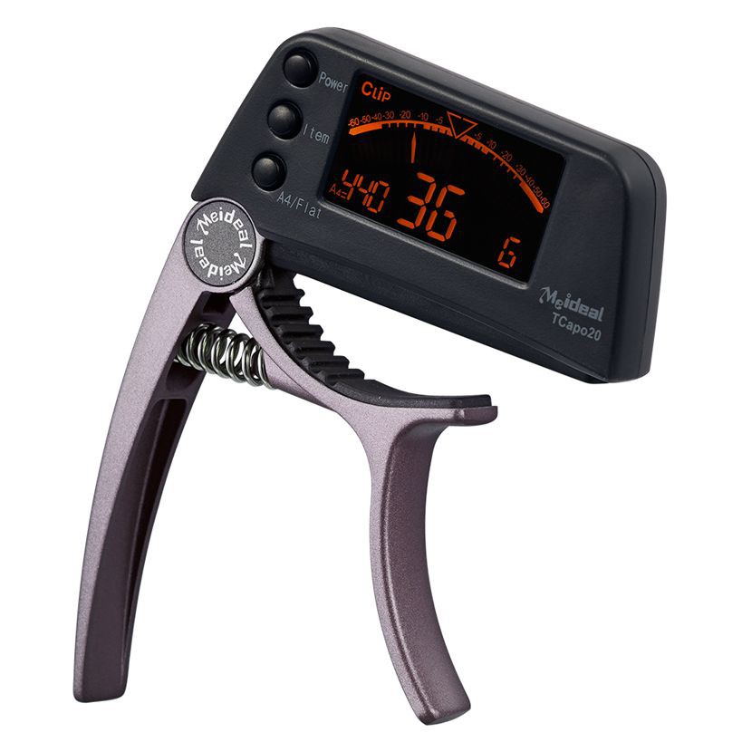 Meideal TCapo20 Deluxe Capo - Tuner Gitar