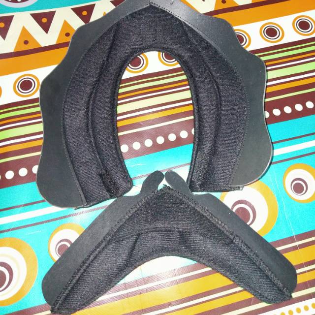 busa leher ala ala agv dan chin guard