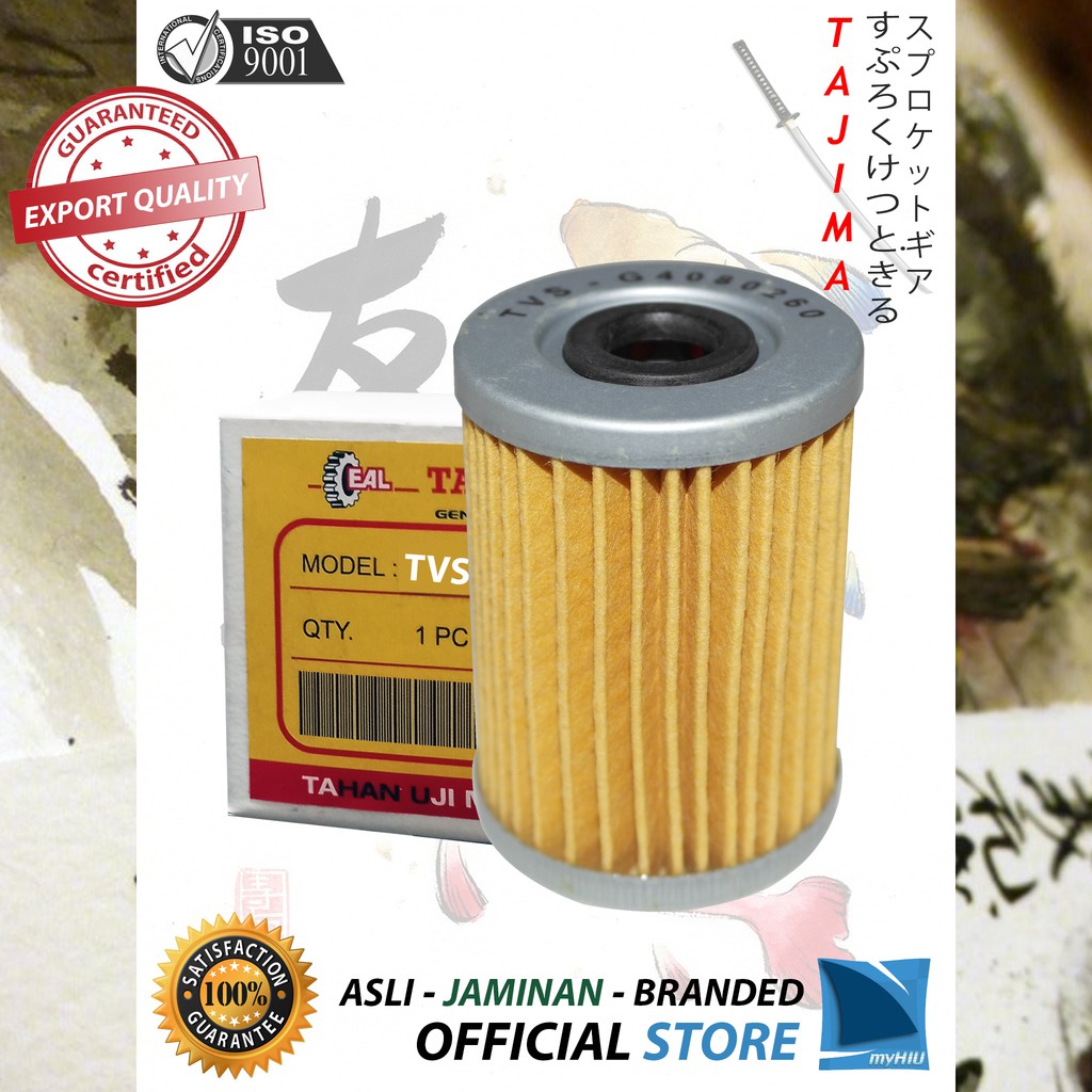 Saringan Filter Oli TVS Neo / Apache - Motorcycle Oil Filter TAJIMA