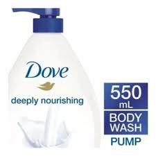 DOVE Nourishing Body Wash 550ml Pump