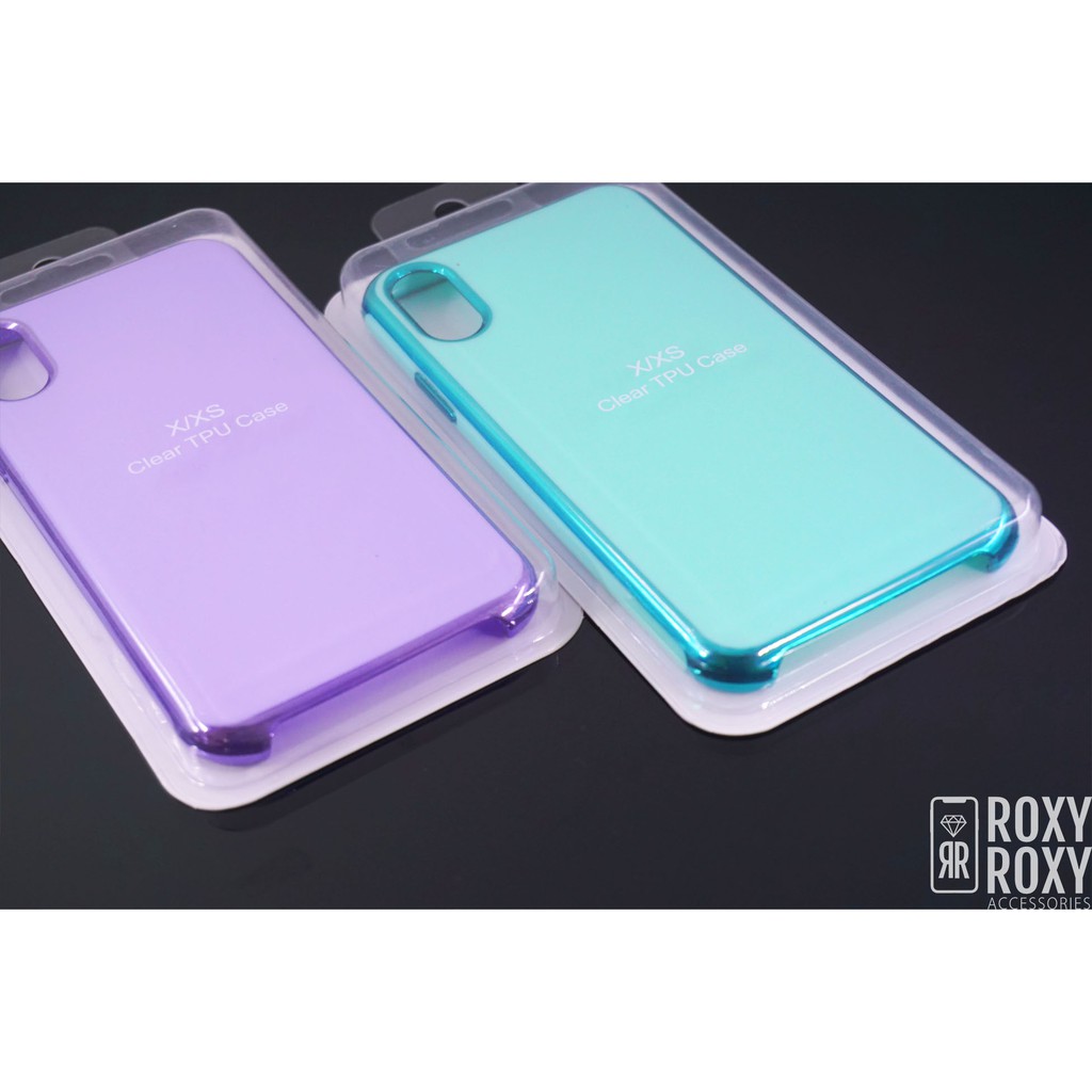 Soft Case TPU Chrome Candy iPhone XR - XS Max (sama ukuran) - X/ XS (sama ukuran)