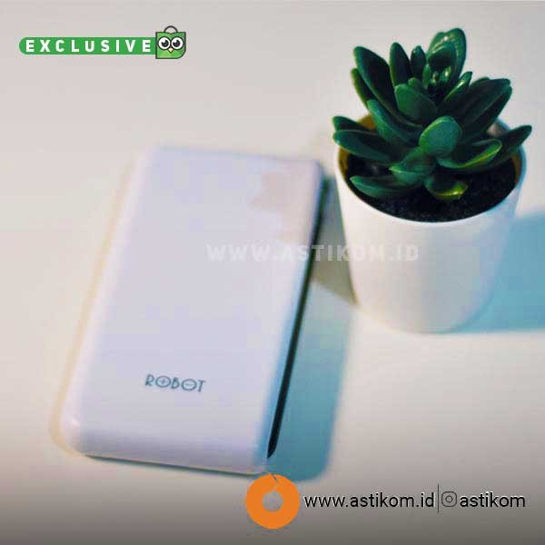 Powerbank Robot RT180 10000mAh Micro USB &amp; Type C || Power Bank Murah