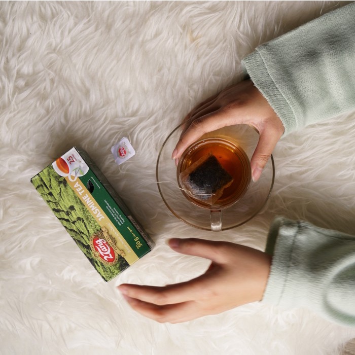 

B06 2Tang Jasmine Tea Reguler Teh Celup 3 Box @25 Kantong/ 2 Gr Gg054S