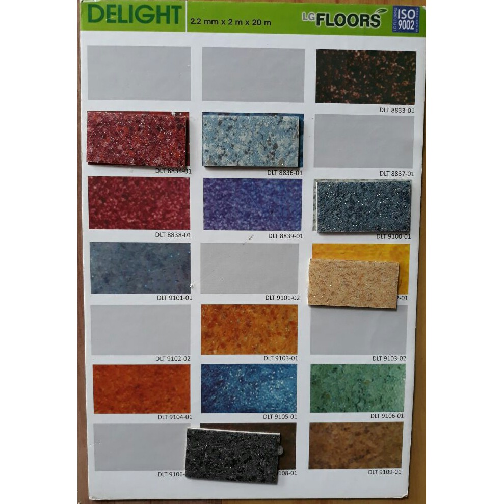 

Vinyl roll LG DELIGHT tebal 2,2 mm