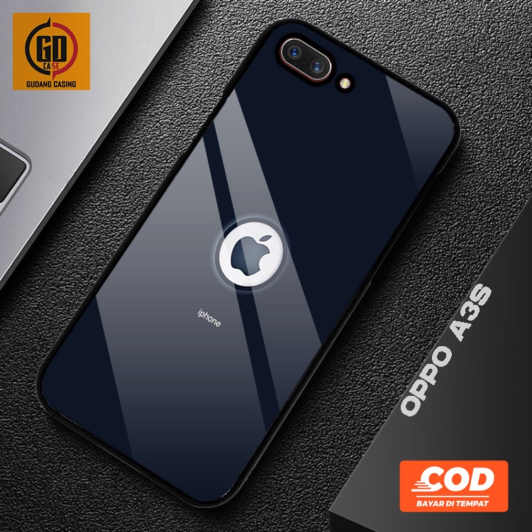 Case Oppo A3s  Terbaru - Gudang Casing [ Logo ] Oppo A3s - Case Hp - Casing Hp - Softcase Glossy - S