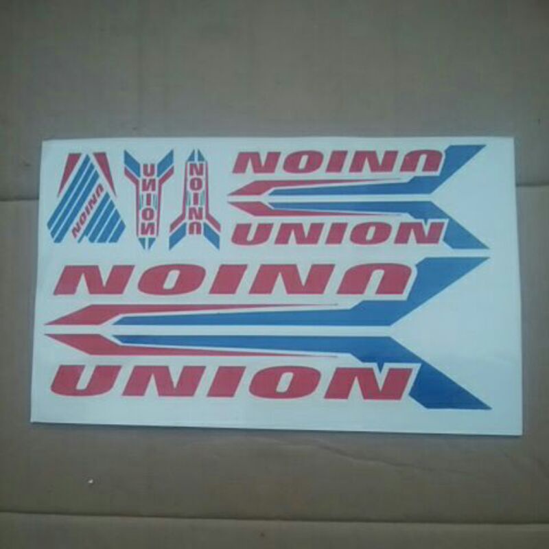 Decal sticker sepeda mini/bmx UNION