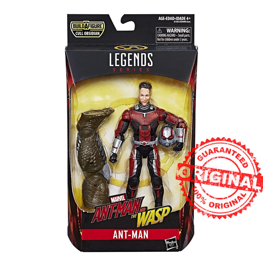 MARVEL Ant-Man & The Wasp Legends Series Ant-Man Figure BAF Cull Obsidian