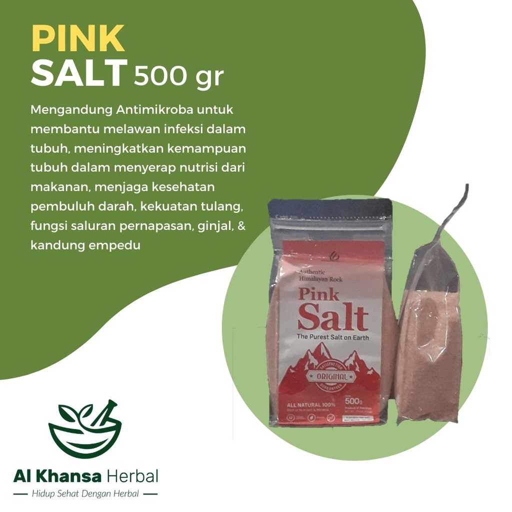 

Garam Himalaya Pink Salt 500gr