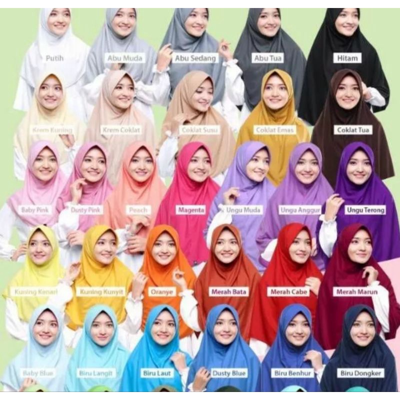 JILBAB AFRA/JILBAB AFRA BERIA/JILBAB SEKOLAH UKURAN XL.