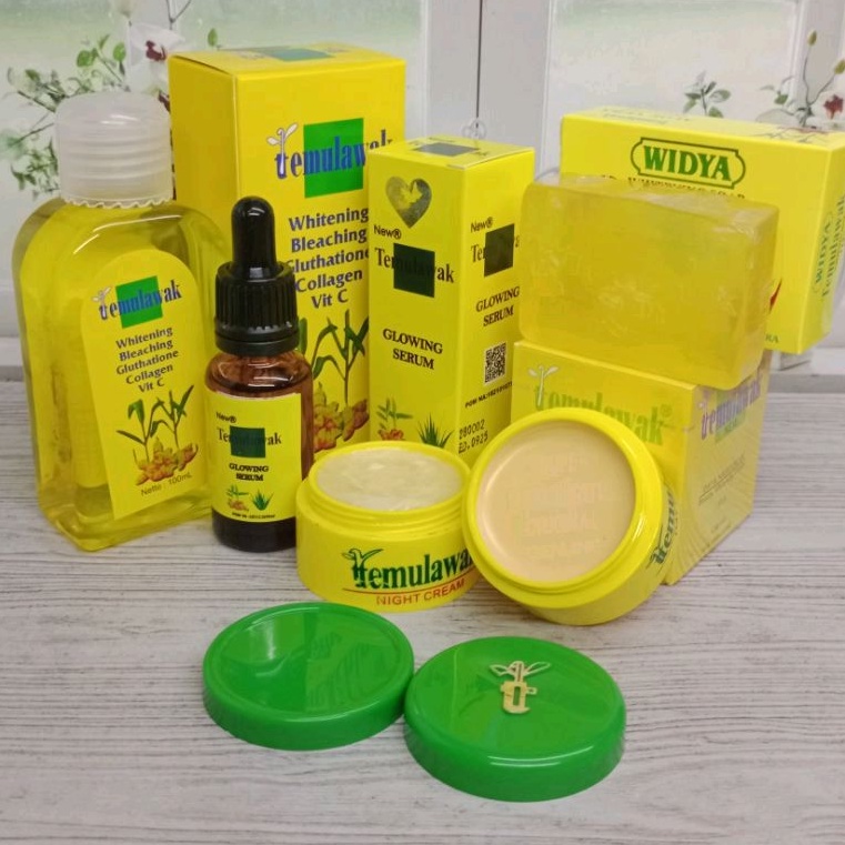 Paket Temulawak Original  Komplit 5in1 | Paket Cream Temulawak 5in1