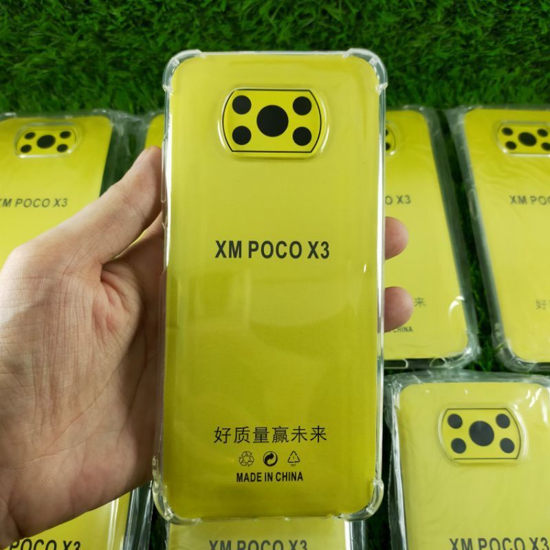 ANTI CRACK POCO X3 SOFTCASE HP XIAOMI POCO X3 SILIKON HP XIAO MI POCO X3 CASING POCO X3 JELLY CASE P