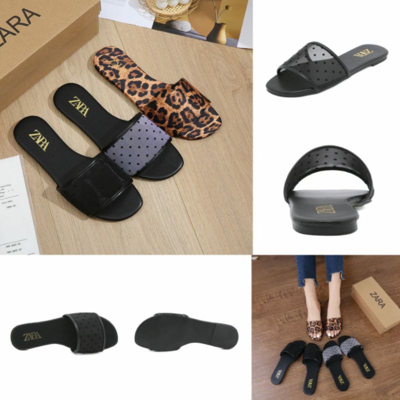 Sendal flat Slipper Full set Zr import  Kode 22142