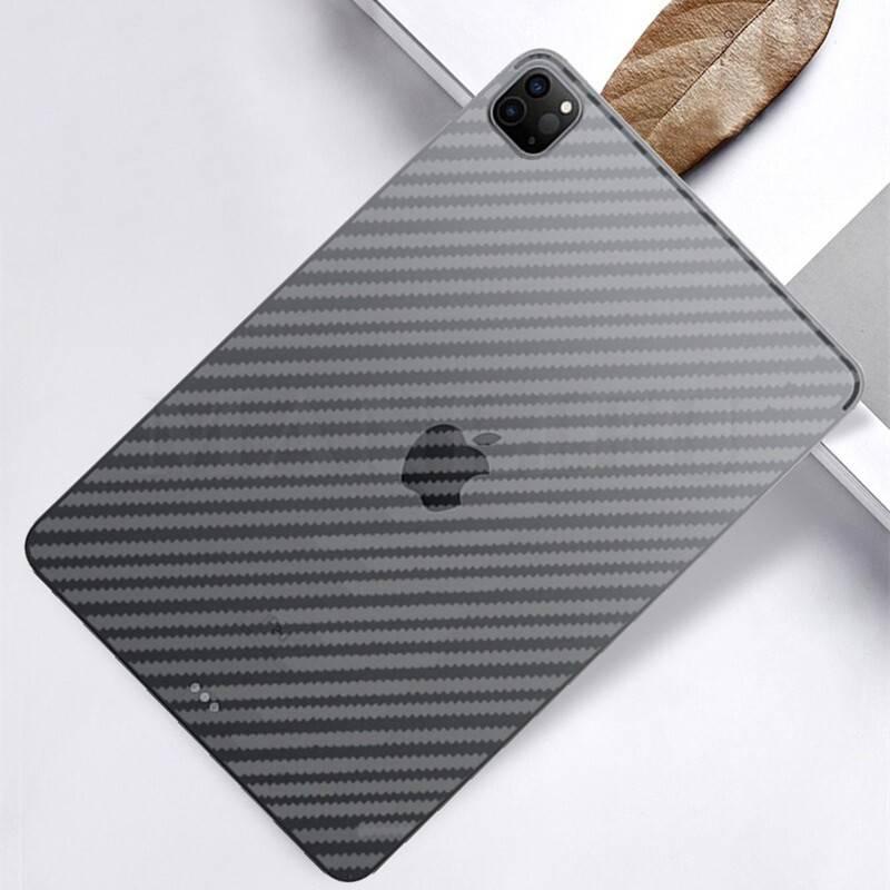 2Pcs Back Carbon Fiber Film For Apple iPad Pro 12.9 11 2021 2020 2018 Matte Screen Protector on iPad Air 4 3 2 1 iPad 9 8 7 6 5 iPad 10.2 Mini 6 5 4 3 2 1 8.4 7.9