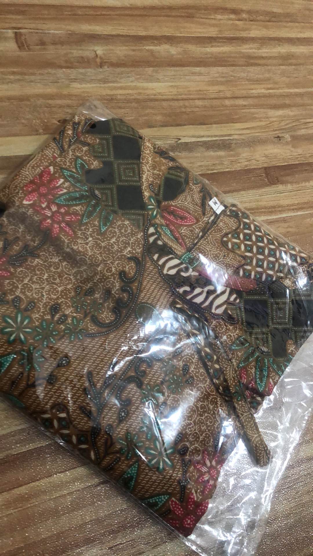 Batik Dolby Dolbi Dobby Doby Tenun Sutra Tulis Katun Atbm Baron Atasan Batik Wanita Sogan Srg308