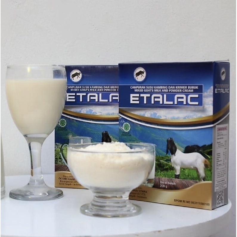 

Susu Kambing Etawa Etalac paket 2box (2x200gr) #susukambing #susukambingetawa #susu kambing #susu kambing etawa #susu kambing etalac #susukambingetalac #etalac #susuetalac