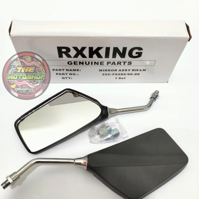 SPION RX-KING YAMAHA TANGKAI CHROME SEPION RX K GAGANG CROME CRUM SPION YAMAHA CLASIC SPION ALFA