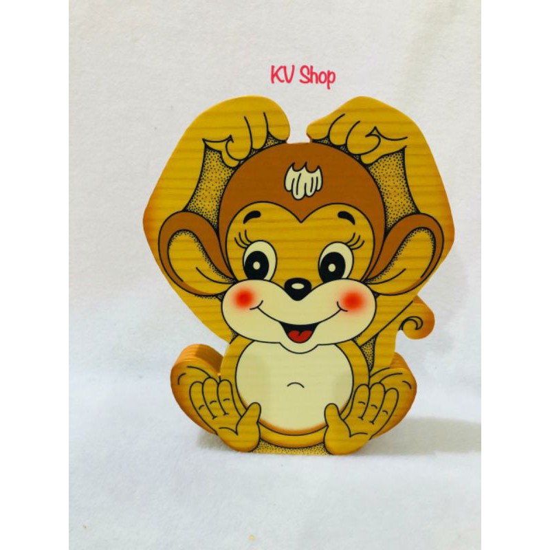 

Holder tempat pensil pen dll karakter monkey