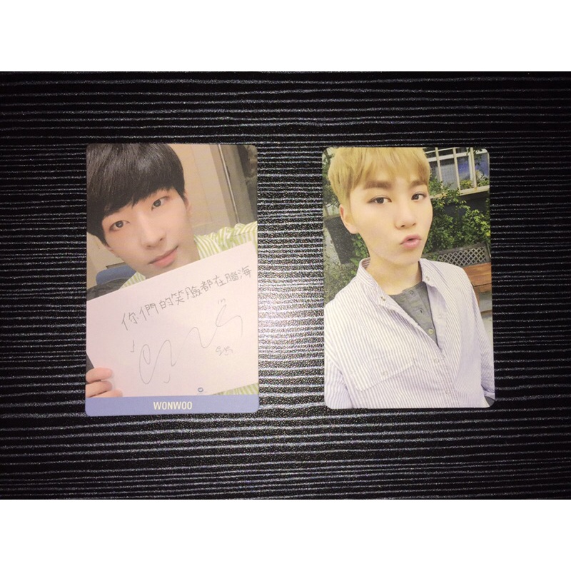 Pc Wonwoo You Made My Day YMMD Taiwan Seventeen BOOKED