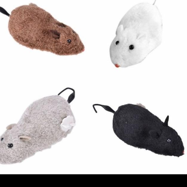 ➾ mainan kucing tikus lucu bergerak ➫