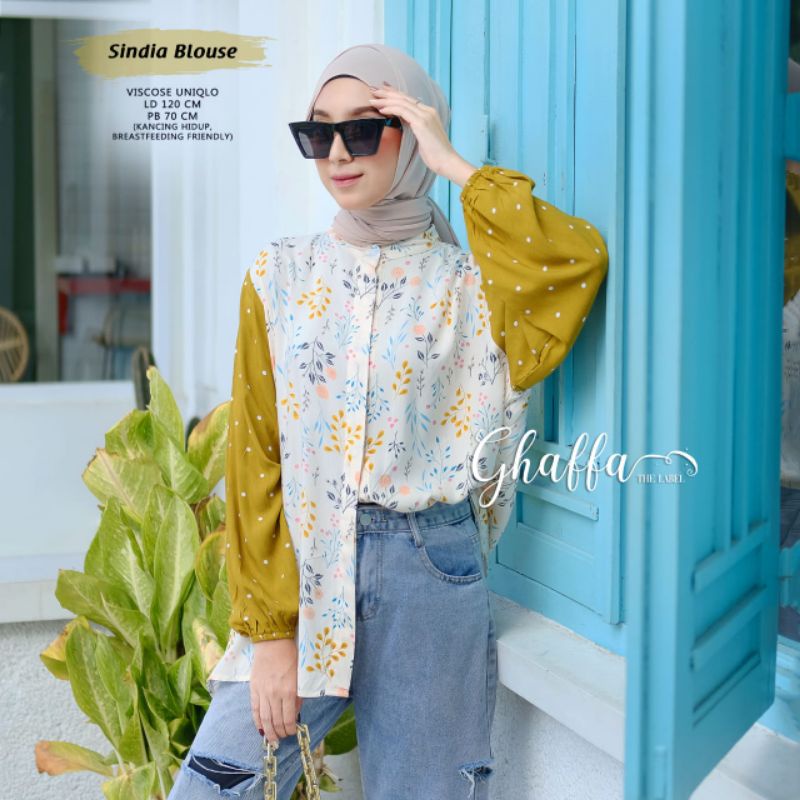 SINDIA BLOUSE BY GHAFFA THE LABEL