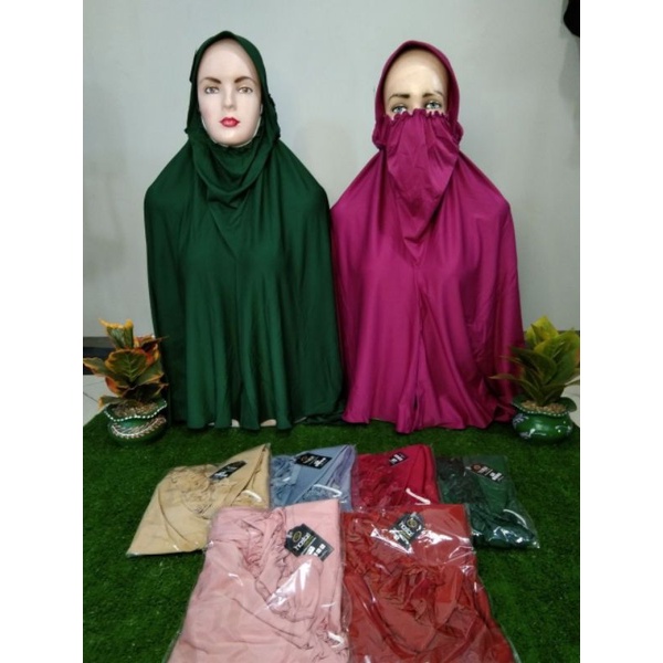 JILBAB KERUDUNG CADAR SPANDEK BALON SIZE XL