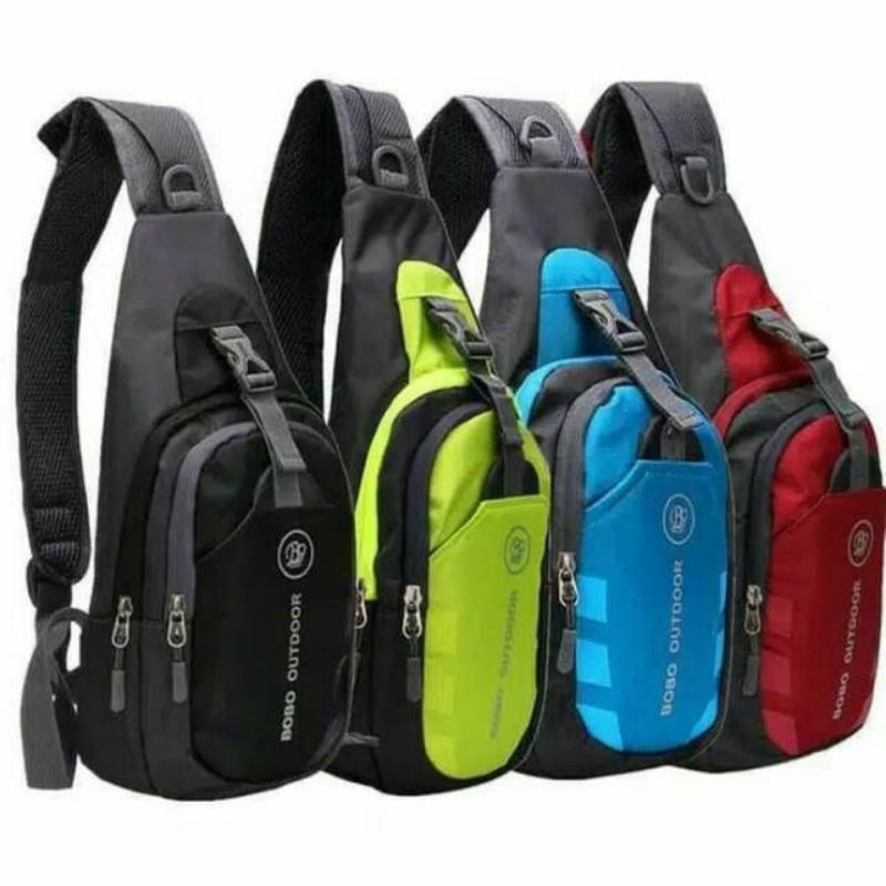(BOBO ORI) BOBO OUTDOOR WATERPROOF SLEMPANG SPORT TAHAN AIR TAS BAHU OLAHRAGA MURAH IMPORT REALPICT