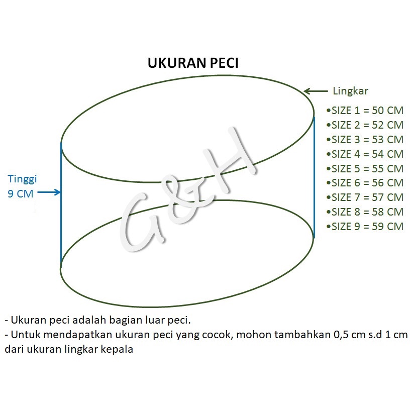 Peci Songkok Nasional Hitam / Kopiah Hitam / Kopiyah Hitam Batik - Motif 4