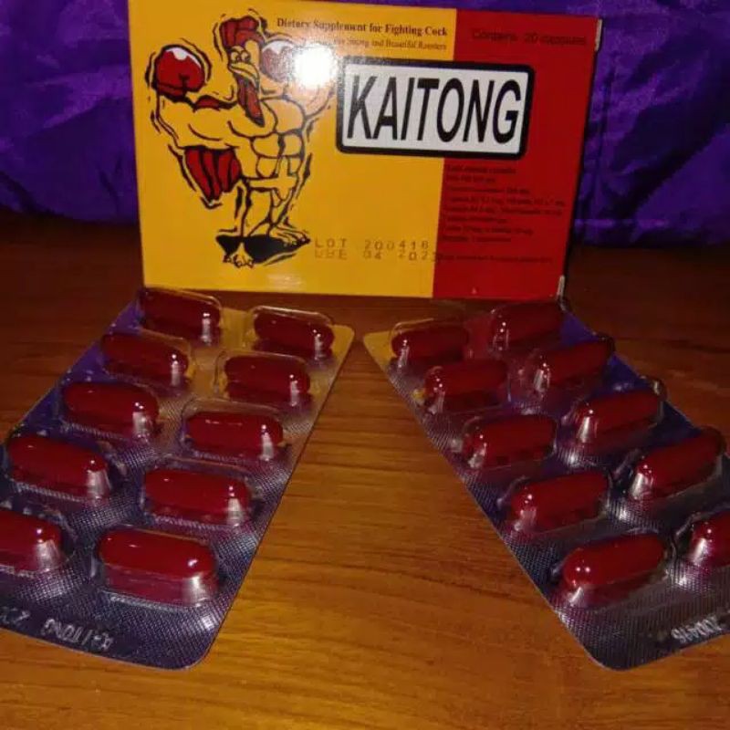 KAITONG multivitamin import pembentukan otot ayam  asli Thailand