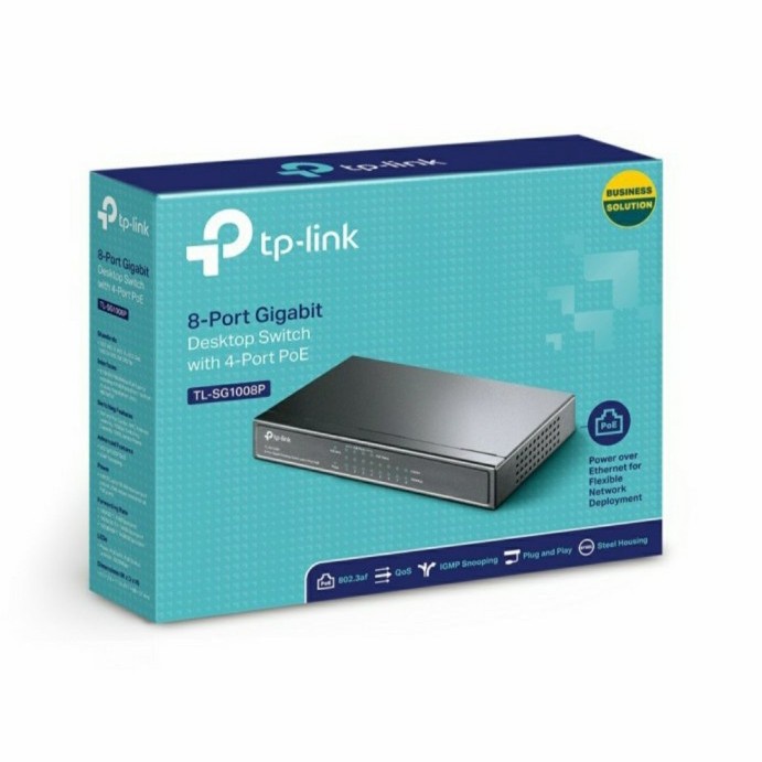 TP-Link TL-SG1008P PoE Switch 8 Port Gigabit