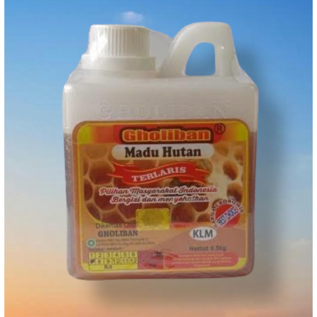 

madu hutan KALIMANTAN klm GHOLIBAN kalimantan KLM 500gram 500 gram