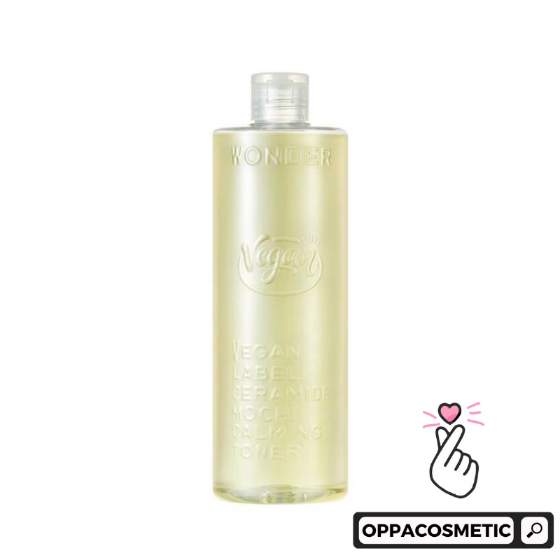 Tony Moly Wonder Vegan Label Ceramide Calming Toner 100ml | 300ml | 500ml