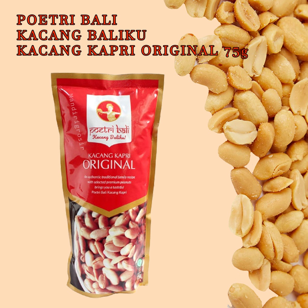 Kacang Bali * Poetri bali * Bali Cashew Original * 75g