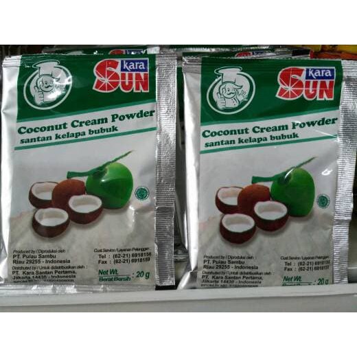 

Jual Sun Kara Santan Kelapa Bubuk - 20G Murah