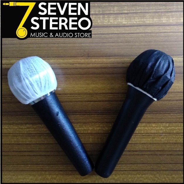 Cover sarung microphone mic karaoke sekali pakai isi 2